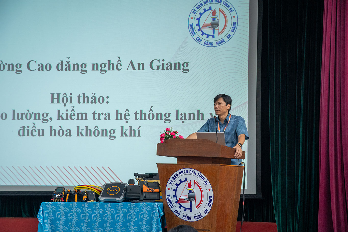 Hội thảo khoa học trường cao đẳng nghề An Giang 1